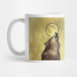 Night wolves Mug